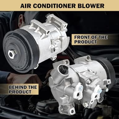 Aspligo Air Conditioner AC Compressor Fits for Toyota Matrix 1.8L 2011-2014, for Toyota Corolla 1.8L 2011-2013, with A/C Clutch, CO29097C AC Compressor, Replaces 8831002710, 8831002711, 8831068031 - Image 3