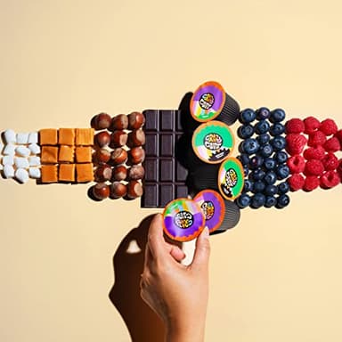 Crazy Cups Candy Cane Coffee Flavored Coffee Pods, Medium Roast Holiday Flavored Decaf Coffee, Festive Candy Cane Decaf Holiday Coffee for Keurig K Cup Brewers, 22 Count - Image 5