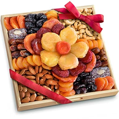 A Gift Inside Flora Dried Fruit and Nut Tray - Image 1