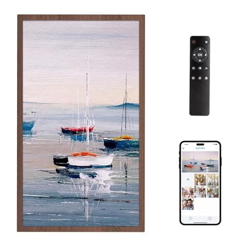 Dragon Touch Large Digital Picture Frame 21.5 inch Screen WiFi Digital Photo Frame Display, 32GB Storage, Auto-Rotate, Share Photos via App, Email, Cloud, Classic 21（Not Touchscreen）