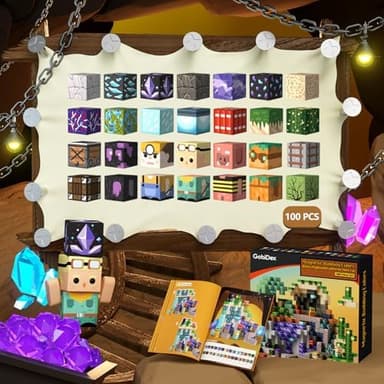 GobiDex 100PCS Magnetic Building Blocks Game-Based Build Magwonder World with Magnet Construction Toys STEM Sensory Gift for Boys Girls Birthday - Image 7