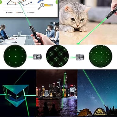 Green Laser Pointer Long-Range Laser Pointer High Power-Rechargeable Laser Pointer for Hiking, Presentations & Outdoor Use - Image 7