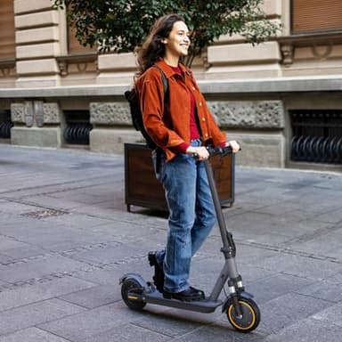 VOLPAM Electric Scooter for Adult, 350W Motor, 19/21 Miles Long Range, 19/22 MPH Speed, 8.5" Tires, Folding E-Scooter for Adults, E Kick Scooter with Smart APP, Dual Braking - Image 5