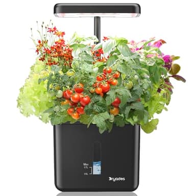 Indoor Garden Growing Systems Self-Watering Plant Pot Smart Gardening System with 17 Watts LED Grow Light Auto Timer Gardening Plant Gifts for Dad Mom Plant Pot for Vegetables Herbs(No Seeds&Soil) - Image 1