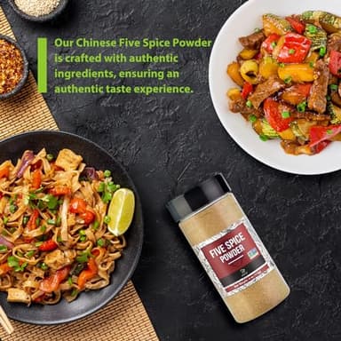 Soeos Chinese Five Spice 4 Ounce, Five Spice Powder, Five Spice Chinese Seasoning Non-GMO, Non-irradiated, No preservatives, No MSG - Image 9