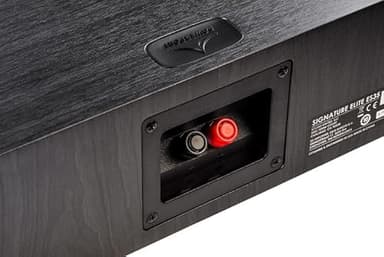 Polk Signature Elite ES35 Slim Center Channel Speaker - Hi-Res Audio Certified, Dolby Atmos & DTS:X Compatible, 1" Tweeter & (6) 3" Woofers, Dual Power Port for Effortless Bass, Stunning Black - Image 6