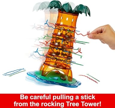 Mattel Games Kerplunk Rockin’ Tree Party Game for Kids, Families & Parties, Features Animal Pieces - Image 4