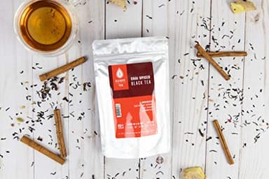 ELEVATE TEA Loose Leaf Chai Black Tea, High Caffeine, 3 Oz Pouch - 30 Cups - Image 3