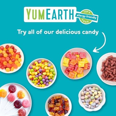 YumEarth Organic Assorted Flavor Fruit Snacks - Allergy Friendly (Top 9 Free), No Artificial Dyes or Flavors, Non GMO, Gluten Free, Vegan Candy Snacks - 0.7 Ounce (Pack of 5) (3.5 Ounce Box (Pack of 5), Fruit) - Image 9