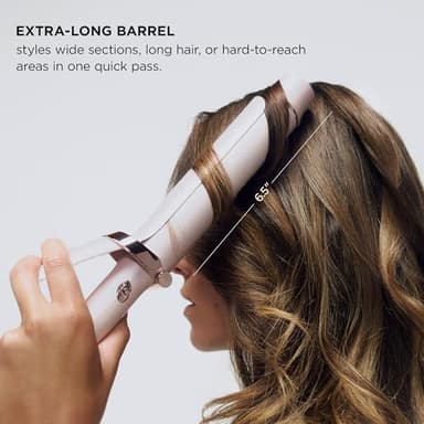 T3 SinglePass Curl X Extra-Long Barrel Curling Iron with 9 Heat Settings and Ceramic Barrel for Fast Styling and Lasting Results on All Hair Types - Image 2