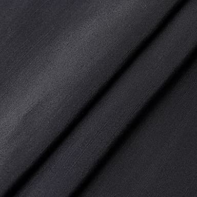 Biscaynebay Wrap Around Bed Skirts for Twin & Twin XL Beds Short Drop of 12", Black Adjustable Elastic Dust Ruffles Easy Fit Wrinkle Resistant Silky Luxurious Fabric Machine Washable - Image 6