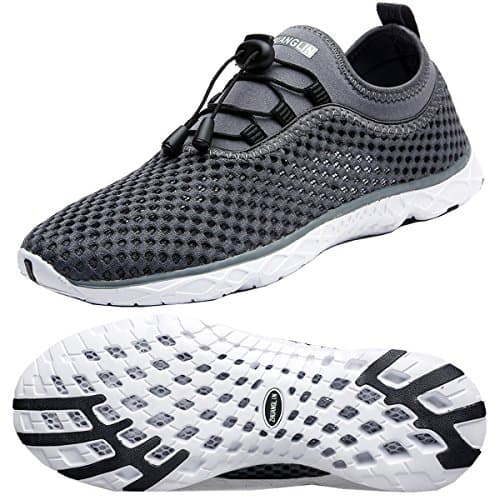 Zhuanglin Men's Quick Drying Aqua Water Shoes,3-Second Drainage & All-Terrain for Swimming,Hiking,Yoga - Image 1