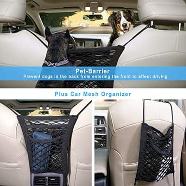 Bark Lover Deluxe Dog Seat Cover for Front Seat-More Durable Waterproof Front Seat Protector, High Heat Resistant and Nonslip Front Seat Cover for Dogs Kids, Universal Size (Black) - Image 5