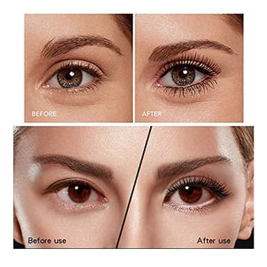 4D Silk Fiber Lash mascara, Waterproof Mascara Black Volume and Length, Natural Lengthening and Thick, Smudge-Proof,No Clumping, Instantly Create The Look of Lash Extensions, All Day Full, 2 Pack - Image 6