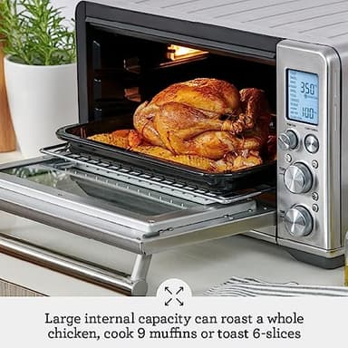 Breville BOV860BSS Smart Oven Air Fryer and Convection Oven, Brushed Stainless Steel - Image 3