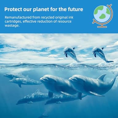 Relcolor 63XL Black Ink Cartridge Replacement for HP 63 XL 2 Pack for HP63 HP63XL for 4650 3830 5255 4520 4655 5222 5200 5258 5212 3632 5252 4652 4510 3631 3630 1112 2130 4512 2132 3634 5260 3833 4654 - Image 7