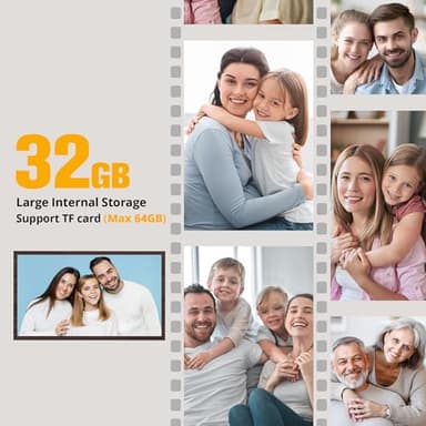 Dragon Touch Large Digital Picture Frame 21.5 inch Screen WiFi Digital Photo Frame Display, 32GB Storage, Auto-Rotate, Share Photos via App, Email, Cloud, Classic 21（Not Touchscreen） - Image 7
