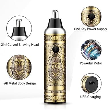 GSKY Hair Clippers for Men Professional, Beard Trimmer Kits & Sets, Cordless Mens Hair Trimmer, Electric Shavers, Haircutting Machine with LED Display, for Barber - Image 4