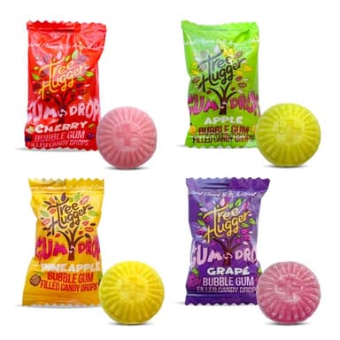 Tree Hugger Bubble Gum Filled Candy Drops, 1 Count (Pack of 12), 4.4 ounces - Image 5
