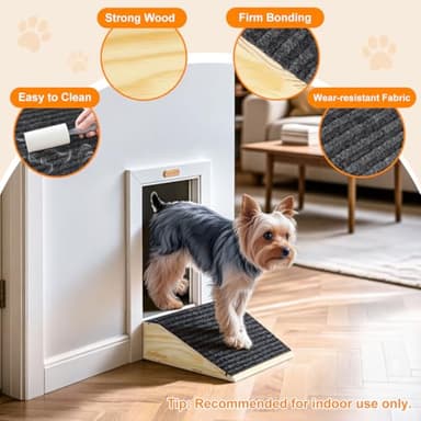 VavoPaw Dog Ramp for Stairs, Non-Slip Dog Stairs, Low-Angled Pet Ramps for Small Medium Dogs and Cats, Step and Stair Assist for Injured and Older Dogs, 2 Pack - Image 6