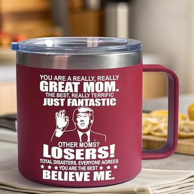 Gifts for Mom from Daughter, Son - Mothers Day Gifts for Mom, Wife, Women - Moms Birthday Gift Ideas, Cool Birthday gifts for Moms, Mothers - Best mom Mug, 14 Oz Stainless Steel moms Coffee Mug - Image 7