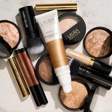 LAURA GELLER NEW YORK Baked Balance-N-Glow Illuminating Foundation - Fair - Buildable Sheer to Light Coverage - Satin Finish - Image 8