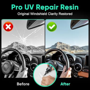 popalula Car Windshield Crack Repair Kit - 2025 Upgrade Nano Glass Repair Liquid for Cracks & Chips, Cracks Gone Glass Remover Fluid for Quick Fix Windshields, Windows, Mirrors - Image 3