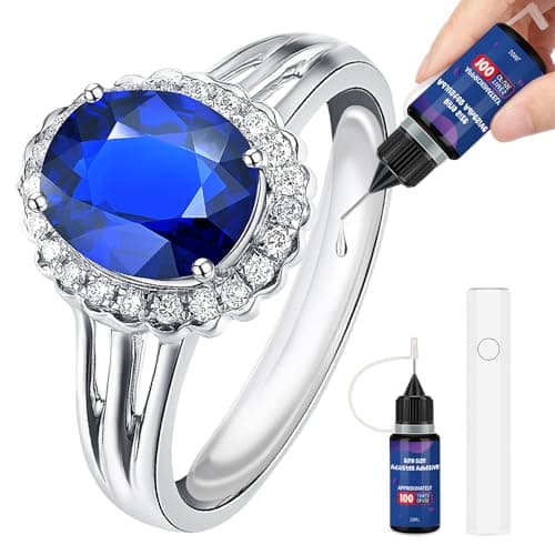 Ring Sizers for Loose Rings - 10ml Invisible Guards Adjuster for Men and Women, Spacers & Tighteners, with UV LED Lamp, Fit Any Rings Resizer, Reduces by 0.5-1.5mm - Image 1