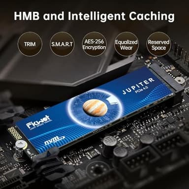 Fikwot FX991 M.2 SSD 2TB NVMe SSD M2 2280 PCIe Gen 4x4, Read Up to 7300MB/s, Internal Solid State Drive for PS5 Laptop Desktop 3D QLC NAND - Image 7