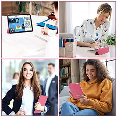 ProCase for iPad (A16) 11th Generation 11 Inch 2025/ iPad 10th Generation 10.9 Inch 2022 Case, Slim Smart Cover with Translucent Hard Shell Back, Supports Touch ID, Auto Wake/Sleep -Pink - Image 7