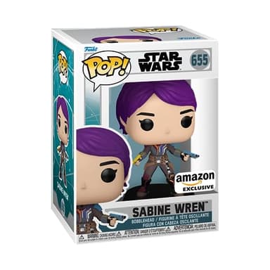 Funko POP! Star Wars: Ahsoka TV - Sabine Wren - Glow in The Dark - Collectable Vinyl Figure - Gift Idea - Official Merchandise - for Kids & Adults - TV Fans - Image 1