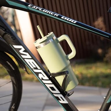 BJPKPK 30oz Stainless Steel Insulated Tumbler With Handle And Lid Straw Travel Coffee Mug Thermal Cup,Cherry Blossom - Image 6