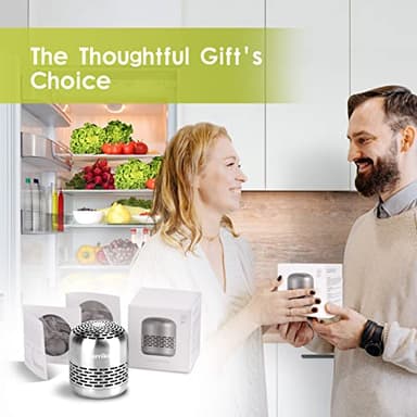 Purriko Refrigerator Deodorizer,Lasts for 10 Years,Refrigerator Odor Eliminator,Fridge Deodorizer,More Effective Than Baking Soda Bamboo Air Purifying Bags - Image 6