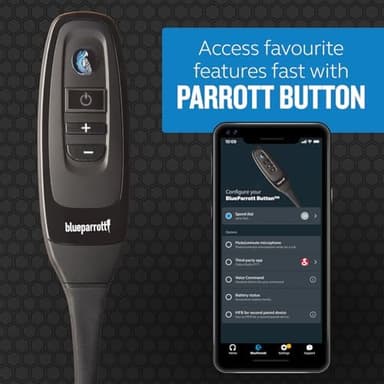 BlueParrott C400-XT Mono Bluetooth Wireless Headphones 96% Noise Canceling Trucker Headset with Mic, Convertible Over Head to Behind Neck Style with 300 ft. Wireless Range, 24 hrs. Talk Time, Black - Image 7