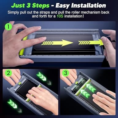 WSKEN for Samsung Galaxy S25 Ultra Privacy Screen Protector - [24° Anti-Spy] [0.02s Fingerprint Unlock] [Auto Dust Remove] [Zero Bubble] Top Durable 9H+ Tempered Glass Case Friendly, 2 Pack - Image 8