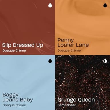 OPI Nail Lacquer 4PC Mini Pack | 4 Nail-Polish Color Shades Crème Chip Resistant Nail Polish Gift Set | What's Your Mani-tude | Fall 2025 - Image 4