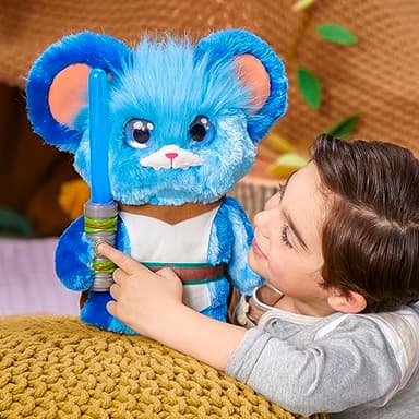 Star Wars: Young Jedi Adventures Jabberin' Jedi Nubs, Electronic Plush, Lights & Sounds, Toys, Preschool Toys for 3 Year Old Boys & Girls - Image 10