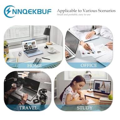 NNQEKBUF New 90W Laptop Charger Compatible with Lenovo Thinkpad X1 Carbon T440 E431 G410 PA-1900-081 0B46995 0B46994 ThinkPad T431s Z510 45N0237 344428U 45N0239 45N0236 Yoga 11s Flex 14 15D - Image 7