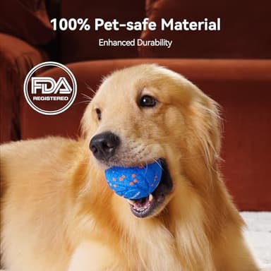 Cheerble Smart Interactive Dog Toy, Wicked Ball AIR, Automatic Moving, Bouncing, and Rotating, E-TPU Material, IPX7 Waterproof Rating, Active Rolling Ball for Medium and Large Dogs - Image 6