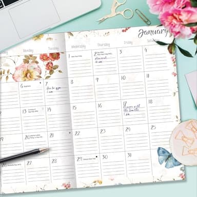 Lang, Watercolor Seasons by Lisa Audit 2025 Monthly Planner - Image 7