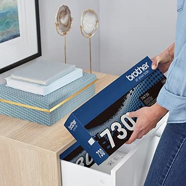 Brother Genuine Standard Yield Toner Cartridge, TN730, Replacement Black Toner, Page Yield Up To 1,200 Pages, Amazon Dash Replenishment Cartridge,1 Pack - Image 5