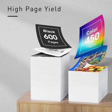 YATUNINK 245XL 246XL Combo Pack Compatible for Canon Ink 245 and 246 Works with MX490 MX492 TR4520 TR4522 MG2500 MG2522 TS3100 TR4500 Printer PG245XL CL246XL (Black and Tri-Color) - Image 5