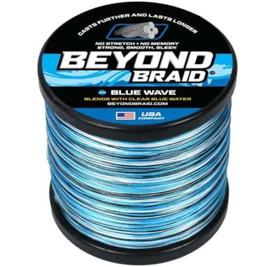 Beyond Braid Blue Wave 500 Yards 30lb - Image 1
