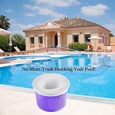 Coopache 30-Pack of Pool Skimmer Socks - Filters Baskets, Skimmers Cleans Debris and Leaves for In-Ground and Above Ground Pools - Image 7