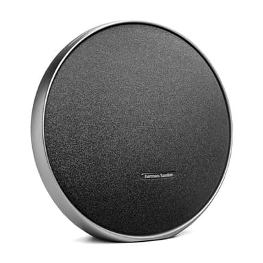 Harman Kardon Onyx Studio 9 - Portable Stereo Bluetooth Home Speaker with Built-in Battery and USB Charging, self-Tuning, and Multi-Speaker Connection by Auracast - Black (Renewed) - Image 1