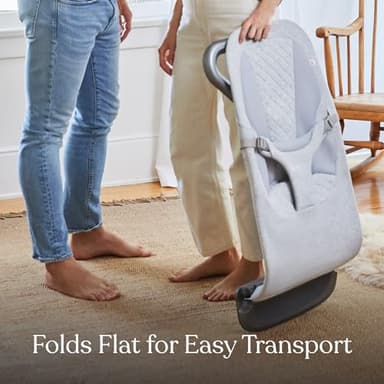 Ergobaby Evolve 3-in-1 Bouncer, Adjustable Multi Position Baby Bouncer Seat, Fits Newborn to Toddler, Charcoal - Image 5