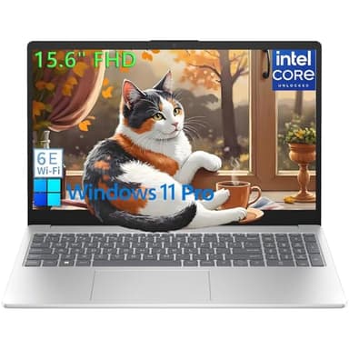 HP Laptop Computer 15.6" FHD for Student Home and Business, Intel 4-Core Processor (Beat i3-1115G4), 32GB DDR4 RAM, 1TB PCIe SSD, WiFi 6E, Bluetooth 5.3, Type-C, HDMI, Windows 11 Pro, BEF-ectoy - Image 1