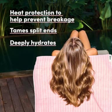 Coco & Eve Miracle Hair Elixir. Coconut Oil with Hyaluronic Acid Leave in Conditioner.Treatment for Dry Damaged Hair | Frizz control. Protects from Heat Styling - Image 4