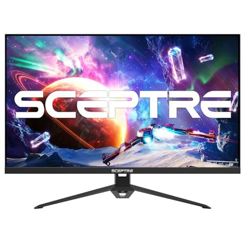 Sceptre IPS 24” Gaming Monitor 165Hz 144Hz Full HD (1920 x 1080) FreeSync Eye Care FPS RTS DisplayPort HDMI Build-in Speakers, Machine Black 2020 (E248B-FPT168),IPS 24" 165Hz - Image 1