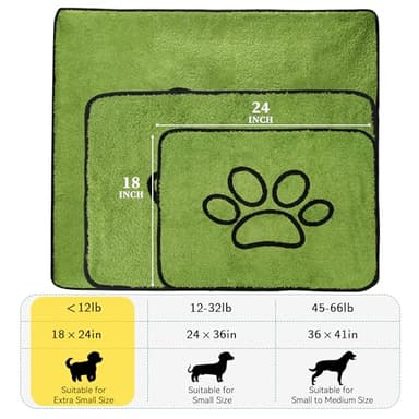 PatiencET Washable Pee Pads for Dogs, 18"x 24" Super Absorbent Reusable Puppy Pads for Pet Training, Housebreaking and Incontinence, 2 Pack Puppy Potty Pads with Leakproof Non-Slip Bottom - Image 3
